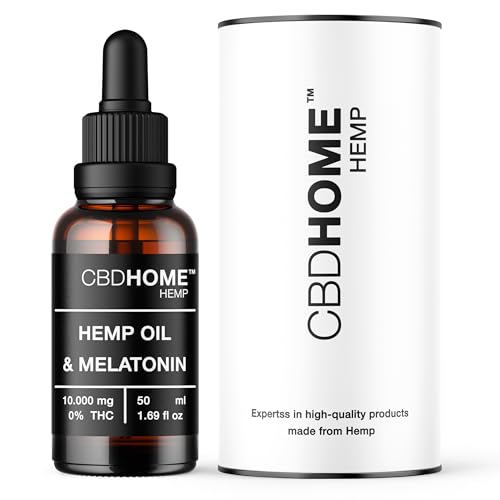 Huile de Graines de Chanvre 20% + Mélatonine - 50