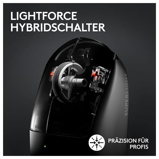 Logitech G PRO X SUPERLIGHT 2 Gaming-Maus