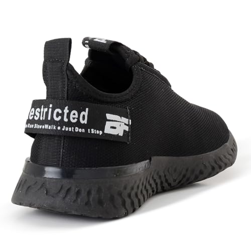 Tênis Masculino Academia Corrida Treino Caminhada Musculação Treino BF Shoes (Preto, BR, Adulto, Num