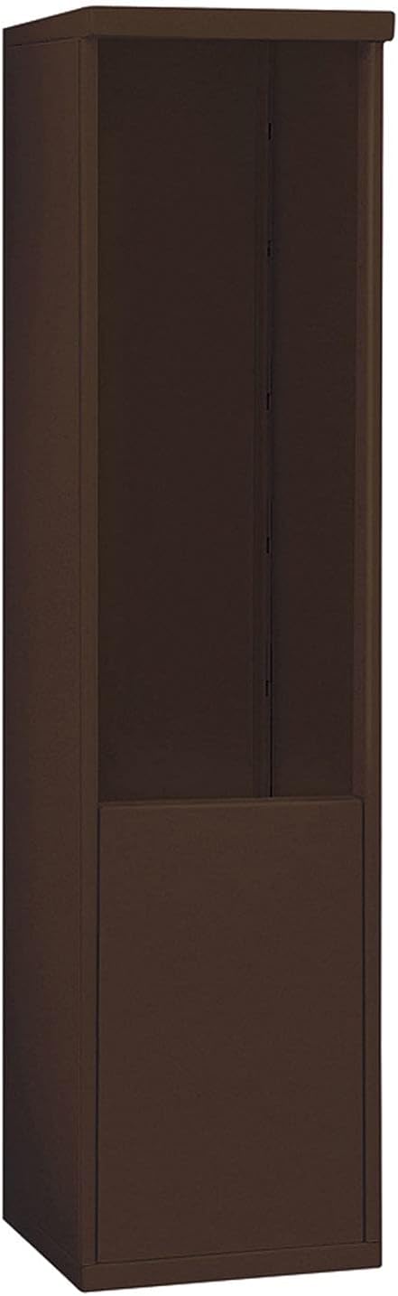 Salsbury Industries 3911S-BRZ Free-Standing Enclosure for 3711 Single Column, Bronze