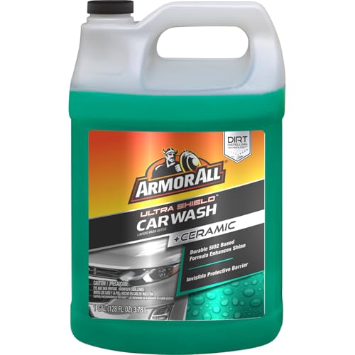 Armor All Ceramic Foaming Car Wash Soap with Extreme Shield, 1 Gallon, 128 Fl Oz (Pack of 1)