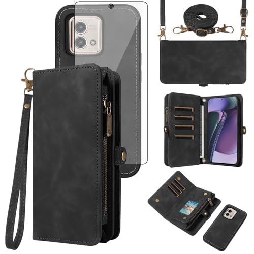 Coque Moto G Stylus 5G 2023 avec rangement zippé pour éviter de perdre ses cartes