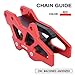 Price comparison product image YSMOTO CNC Chain Guard Guide Protection Protector For Honda CRF250R 2007-2020 CRF450R 2007-2020 CRF250X 2007-2017 CRF450X 2008-2019 CRF250RX 2019 CRF450RX 2018-2020 CRF450L 2019 Dirt Bike Red