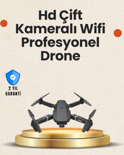 Yükseklik Sabitlemeli Katlanır Drone 1080P 4K Kamera Seçenekli