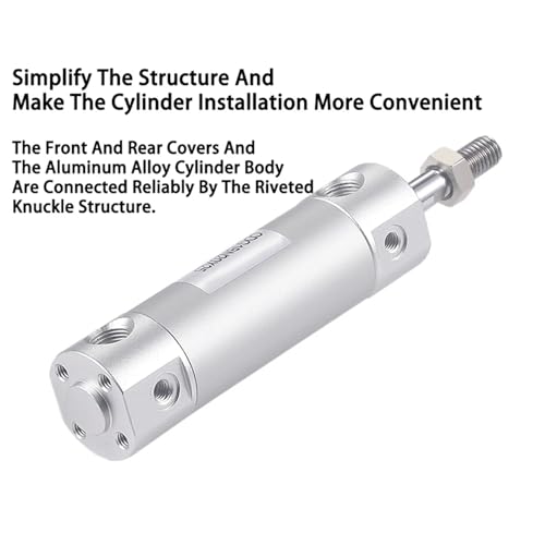 Mini cylindre CDG1BN25mm actionneur pneumatique course 200mm pour moule - 6