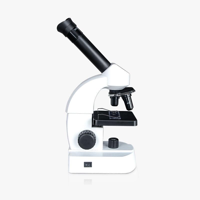 Microscopio de escritorio para educación en biología, herramienta de enseñanza compacta de tamaño pequeño para estudiantes y laboratorios de ciencias
