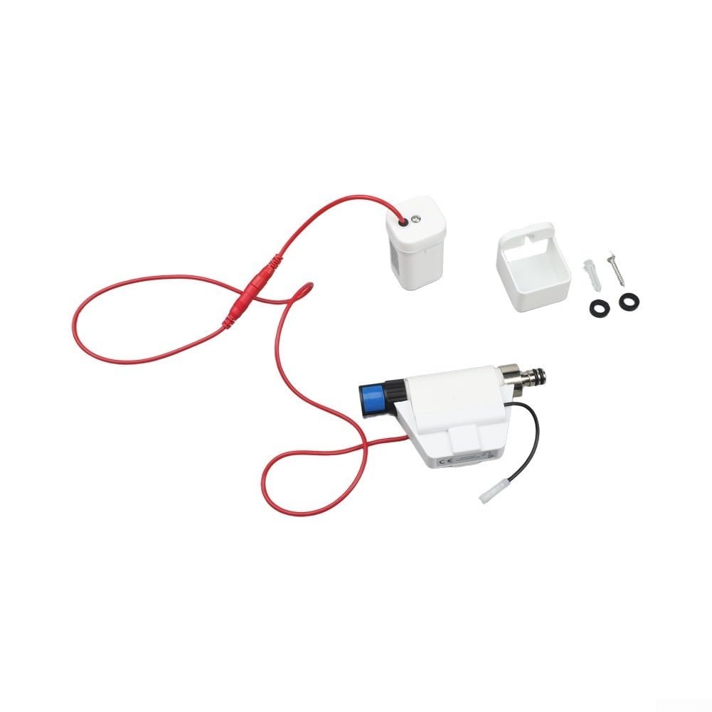Evita manchas en el grifo de cocina con este sensor de movimiento automático y mezclador con cable