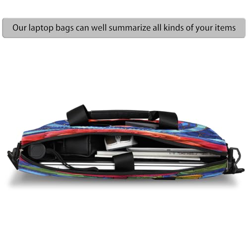 Bolso para portátil impermeable de 16 pulgadas con diseño floral miniatura 4