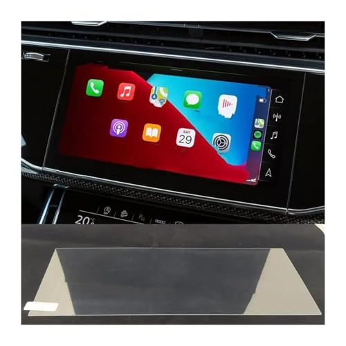 Verre trempé de voiture 10.1 pouces film protection écran tactile Q8