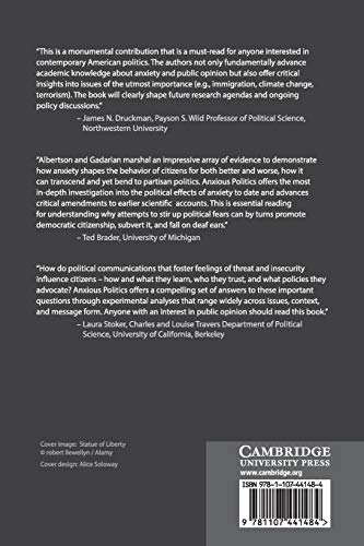 Anxious Politics: Democratic Citizenship in a Threatening World - Image 2