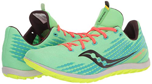 Saucony Women's Havok XC3 Flat Cross Country Running Shoe, Green Mutant, 9.5