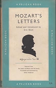 Paperback Mozart's letters (Pelican books) Book