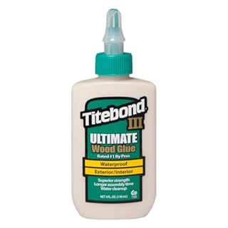 Titebond 1412 ZL-141/2 Ultimate Indoor and Outdoor Wood Glue, Waterproof, 118 ml
