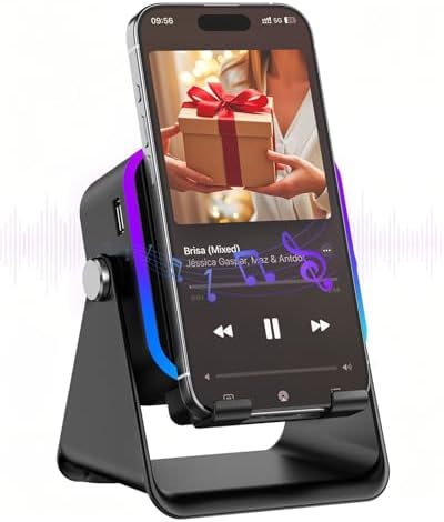 Gifts for Men Tech Gadgets Wireless Induction Speaker with Phone ...