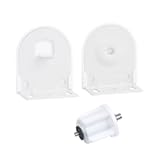 Rollerhouse 1” Tube Shade Bracket&comma; 25mm Roller Shade kit for DIY Roller Shade Hardware&lpar;Mounting Tab with 0&period;43"&sol;11mm&rpar;