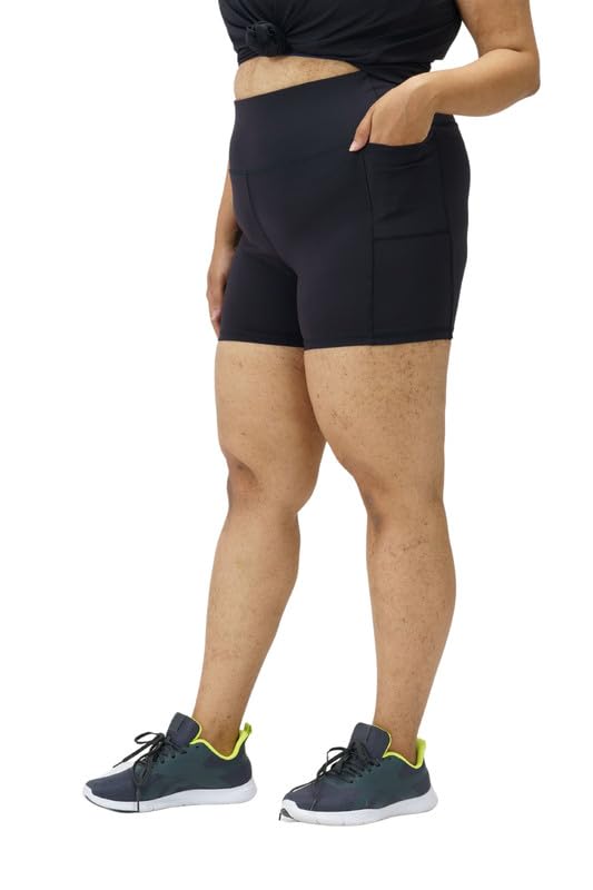 spirit animal High Waist Shorts for Women Workout | Shorts for Women Sportswear | Shorts with Pockets for Women | Dry Fit Cycling Shorts for Women | High Waist Shorts Women-picture-42