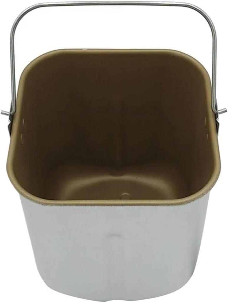 Bread Machine Mixing Bread Bucket Anti-Stick Coated Aluminum Alloy Inner Tank for Replacement
