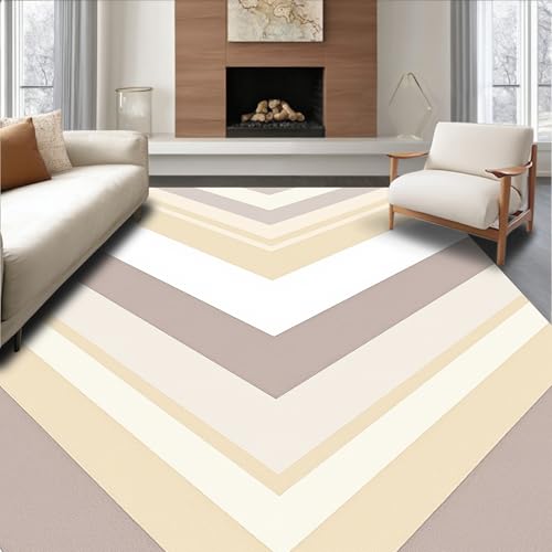 ODIKA Flatwoven High Traffic Area Rug 2x3, Minimalist Design with