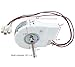 DC12V 4W Refrigerator Evaporator Fan Motor Replacement Parts for Vissani Fridge/Frigidaire/Magic Chef Refrigerator, Freezing Fan Motor Replaces for Midea Freezer BCD-330WTV 50240401000Q ZWF-02-4