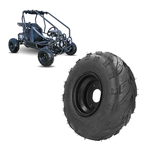145 70 6 ATV Neumático sin Cámara Neumático con Llanta de 6 Pulgadas Goma Universal para Go Kart UTV Quad Bike 4 Wheelers Powersports Tubos Interiores Neumáticos Tubos Interiores