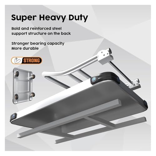 Carretilla plegable de plataforma con ruedas de 19 x 30 in miniatura 5