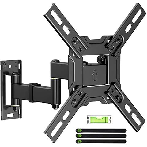 USX MOUNT Full Motion TV Wall Mount Swivel and Tilt, TV Mount with Articulating Arms for Most 13-32 inch LED LCD Monitor Screen, Wall Mount TV Bracket Up to VESA 200x200mm and 44 lbs Cover