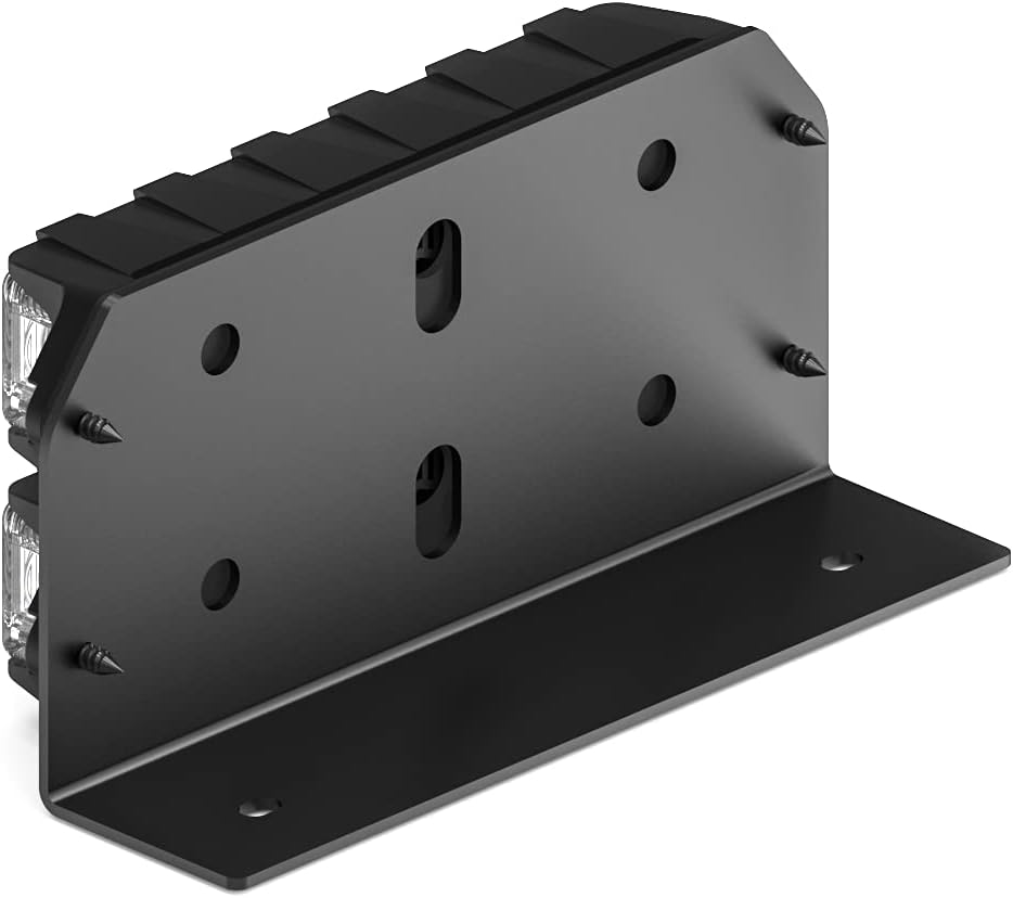 Feniex Quad Double Surface Mount LED Aftermarket Vehicle Lighting Any Combination of Red, Blue, Amber, and/or White