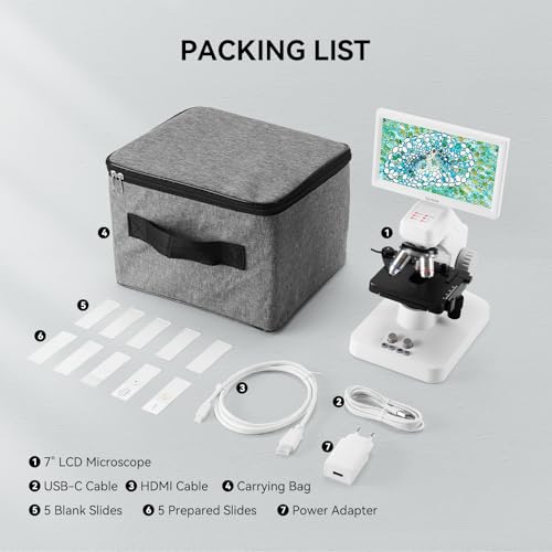 Opqpq ODM301 MAX Microscope For Kids Students Adults thumb #8