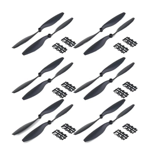 Hélices 1045 de rechange pour drone F450 pack de 6 paires CW CCW
