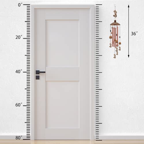 Mermaid Wind Chimes Outdoors Clearance, Housewarming Gifts，Wind Chimes For Outside Unique, Large Wind Chimes With S Hook, Patio Garden Décor #TOP5