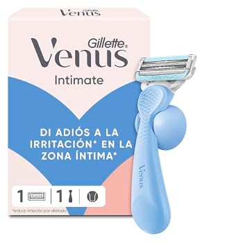 GILLETTE VENUS MAQUINILLA MUJER INGLÉS Y ZONA ÍNTIMA