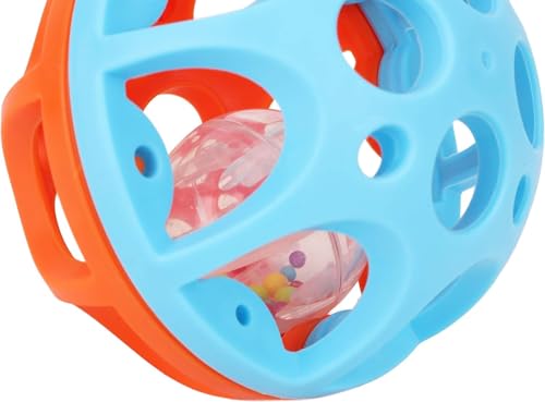 Toyland® 10,5 cm Bendy n Roll Ball - Schütteln, Rasseln & Rollen - Sensorischer Ball - Babyspielzeug - 6 m +