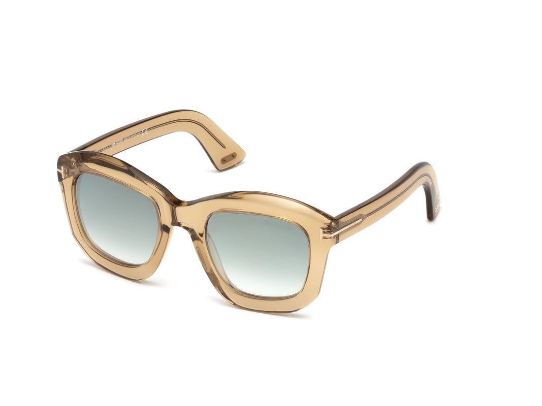 Tom Ford Square Sunglasses Tf582 Julia 02 45p Transparent  display picture 2
