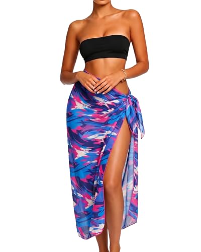 Image of CHICGAL Sarong Wraps Swimsuit Coverup for Women Bathing Suit Cover Up Summer Bikini Beach Swimwear 2026