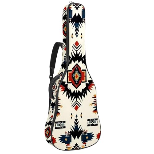 Housse guitare basse étanche avec éponge épaisse et double bandoulière