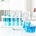 HEMOTON 100ml Three-Neck Laboratory Boiling Flask Borosilicate Glass Three-Port Distilling Flask for Heating and Chemical Reactions Industrial Lab Glassware