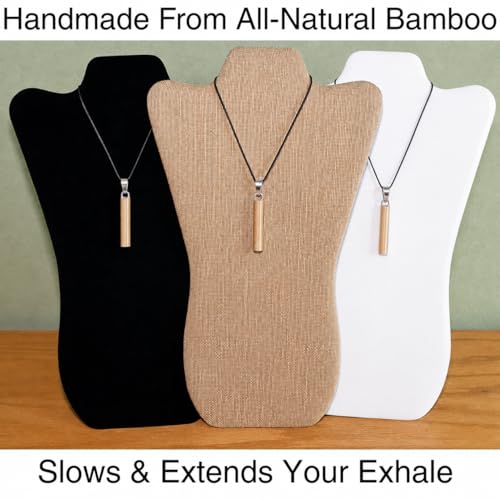 Stress Straws 3-Pack Mindful Breathing Straw Necklaces For Natural Anxiety Relief- Yoga Breath Work Jewelry For Meditation And Deep Breathing Calming Exercises — view 2