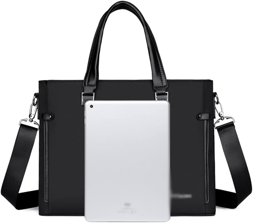 Men's Oxford Cloth Handbag Large Capacity Computer Conference Men's Casual Document Shoulder Cross-body