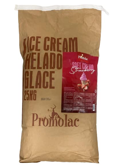 Promolac Soft Serve Ice Cream Mix Strawberry 25Kg