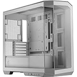 MONTAGE FACILE - Niveau à bulle et support pour carte graphique afin d'assurer un réglage sans effort et d'éviter l'affaissement. Dégagement de 33 mm et bandes Velcro pour faciliter le passage et la gestion des câbles.