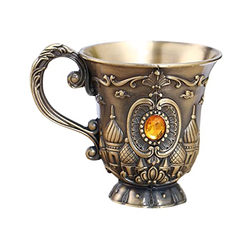 Cabilock Calice À Vin Rouge en Métal De Style Nordique pour De Fête De Mariage Décoration Dintérieur