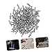 SOLUSTRE 130pcs Aluminum Core Rivets Kit Round Head for Household and Industrial Applications Knock Type Expansion Fasteners