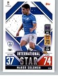 2022-23 Topps Match Attack 101 Road to UEFA Nations League Finals International Star #IS59 Manor Solomon Israel Official UNL Soccer Card in Raw (NM or Better) Condition