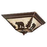 Vaxcel CC55714BBZ Bozeman Flush Mount, 14