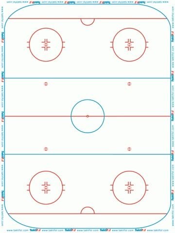Foglio Tattico Taktifol Per Hockey Su Ghiaccio - 25 Fogli 60x80cm | Cancellabile A Secco E Adesivo - Foto 5