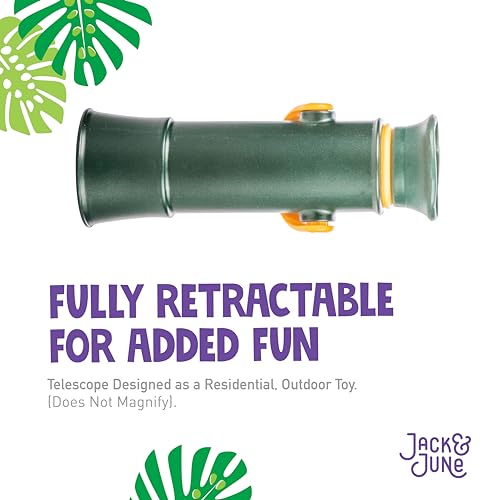 Jack and June Signature Green and Yellow Telescope Playset Attachment Featuring 360 Degree Spin by Jack and June - Image 5