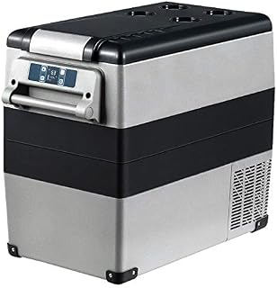 COSTWAY Car Refrigerator, 53-Quart Portable and Compact RV Fridge, -4°F To 68°F, Electric
