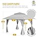 CROWN SHADES 13x13 Pop Up Gazebo, Canopy Tent, Gazebos on Clearance - Outdoor Gazebo for Backyard & Patio Furniture - Carpa Pop Up Tent with Wheeled STO-N-Go Cover Bag (Grey)