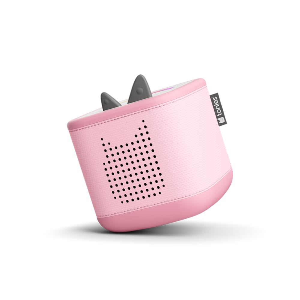 tonies Toniebox 2 Bundle Incl. 4 Peppa Pig Abenteuer und Gute Nacht Geschichten, Pink, Audioplayer für Hörbücher, Lieder, Einschlafen und Tonieplay für Kinder