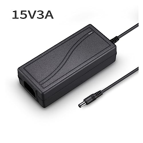 Adaptador de corriente 15V 3A fuente alimentacion conmutada regulada 45W DC 6